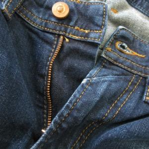 DIESEL THOMMER デニムパンツ ジーンズ スキニー ストレッチ ウォッシュ加工 ダメージ加工 28 紺 ネイビー