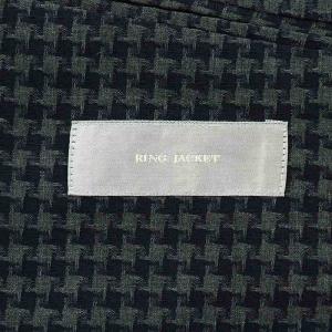 RING JACKET RINGJACKET リングジャケット NEW BALLOON ニューバルーン テーラードジャケット 3B 背抜き サイドベンツ 46 L グレー