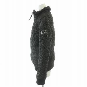 EMPORIO ARMANI EA7 キルティング ジャケット ブルゾン 中綿 M 黒 ブラック /MW GY19