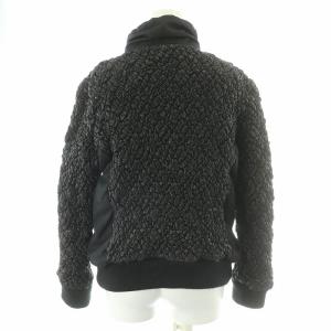 EMPORIO ARMANI EA7 キルティング ジャケット ブルゾン 中綿 M 黒 ブラック /MW GY19