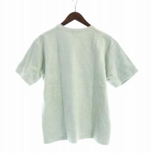 DIOR HOMME 23SS Tシャツ カットソー 半袖 ロゴ パイル地 クルーネック 緑 グリーン 393J696G0858