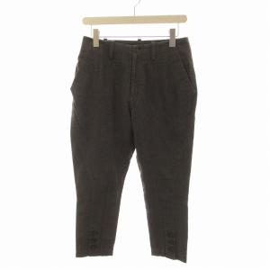 ヨウジヤマモト テーパードパンツ スラックス 1 ダークグレー YC-P09-006 /EE MT
