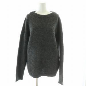 DRAMATIC MOH PAW15 ニット セーター モヘヤ混 ウール混 グレー