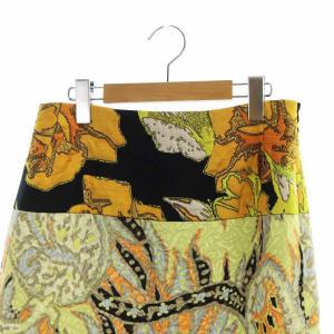 DRIES VAN NOTEN ロングスカート ジャガード 36 マルチカラー