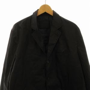 PRADA テーラードジャケット ナイロン L ブラック