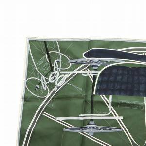 HERMES カレ90 Project de Voiture 設計図 大判スカーフ
