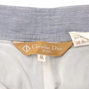 Christian Dior スポーツ SPORTS ショートパンツ ハーフパンツ ロゴ ワッペン M 青 ブルー PN /MW GY14