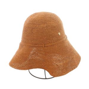 HELEN KAMINSKI Villa6 ヴィラ ラフィアハット ショートブリム クローシュハット 帽子 茶 ブラウン PN /KW