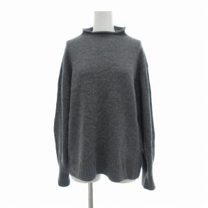 MY STANDARD 美品 セーター ニット プルオーバー カシミヤ混 38 グレー /UO GY39