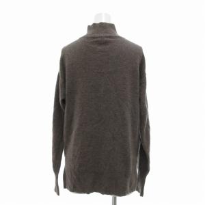 23区 CARIAGGIウールカシミヤ ハイネック ニット 小さいサイズ 32 焦げ茶 /UO GY39
