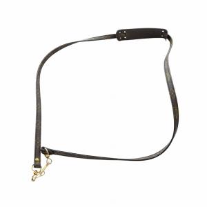 ショルダーストラップのみ PVC モノグラムキャンバス ロゴ 茶 ブラウン /MW