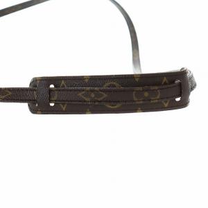 LOUIS VUITTON ショルダーストラップのみ PVC モノグラムキャンバス ロゴ 茶 ブラウン /MW