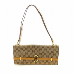 GUCCI - オールドグッチ ショルダーバッグ サークルロゴ