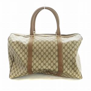 ボストンバッグ 2WAY GGキャンバス ブラウン 012・1014・608108