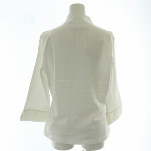 NARA CAMICIE シャツ ブラウス 七分袖 レース 花柄 タグ付き 3 白 ホワイト /MW GY18