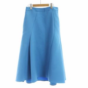ロングスカート タグ付き ロング ジップフライ 2 青 ブルー GY18 /MQ