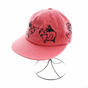 BBW CAP キャップ 帽子 ロゴ 刺繍 F ピンク CES25G05 GY22 /MQ