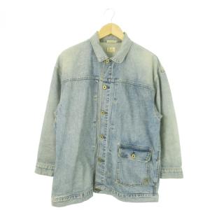 Attick by Johnbull ジャケット デニム Gジャン ジージャン オーバーサイズ ウォッシュ加工