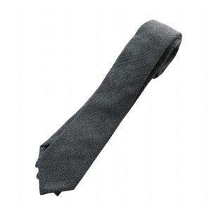 ネクタイ ナロータイ トリコロールストライプ イタリア製 グレー GY99 /MQ