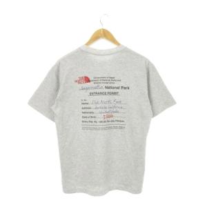 ショートスリーブエントランスパーミッションティー 半袖Tシャツ プリント M グレー NT32340 /AH8