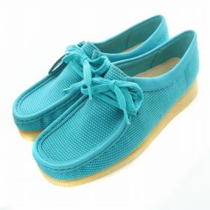 オリジナルズ Originals Wallabee Teal ワラビー テキスタイル モカシンシューズ