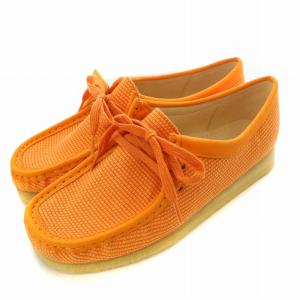 オリジナルズ Originals Wallabee Orange ワラビー テキスタイル モカシンシューズ