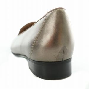 Clarks Un Blush Step アンブラッシュステップ オペラシューズ パンプス スリッポン レザー メタリック