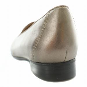 Clarks Un Blush Step アンブラッシュステップ オペラシューズ パンプス スリッポン レザー メタリック