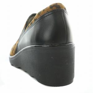 Clarks Mazy Squam メイジースクアム スニーカー 厚底 コンフォートシューズ スエード レオパード柄