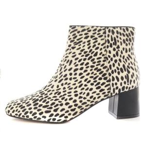 Clarks Sheer Flora 2 シアフローラ2 ショートブーツ ハラコレザー ダルメシアンアニマルプリント
