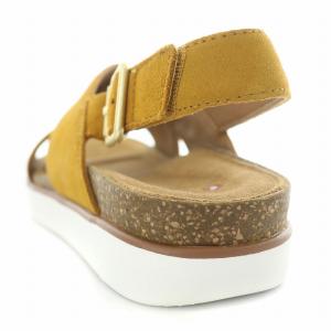 Clarks Elayne Cross エレインクロス サンダル ストラップ スエード レザー 箱付き UK4.5 D