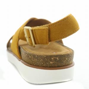 Clarks Elayne Cross エレインクロス サンダル ストラップ スエード レザー 箱付き UK6 D 24.5cm