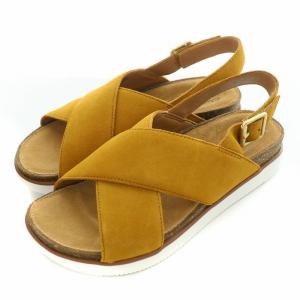 Elayne Cross エレインクロス サンダル ストラップ スエード レザー 箱付き UK5.5 D