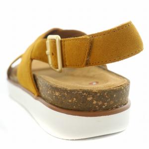 Clarks Elayne Cross エレインクロス サンダル ストラップ スエード レザー 箱付き UK5.5 D