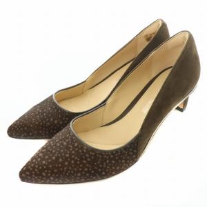 Ellis Rose エリスローズ コンフォートパンプス スエード ハラコ 切替 Cushion Plus