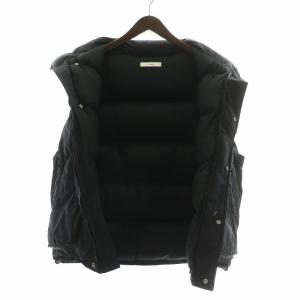 JieDa NOSLEEVE PUFFER JACKET ダウンベスト アウター ナイロン ハイネック ジップアップ