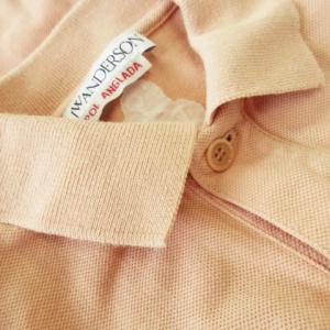 J.W.ANDERSON POL ANGLADA ポロシャツ 鹿の子 半袖 プリント ボディービル TWISTED マッチョ ロゴ刺繍