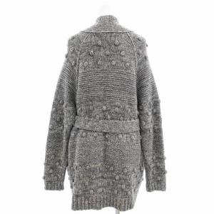 SEE BY CHLOE カーディガン ニット Vネック 長袖 38 M グレー /AE