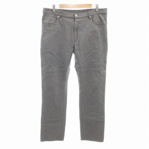美品 パンツ チノパン ストレート ジップフライ 52L グレー /HO