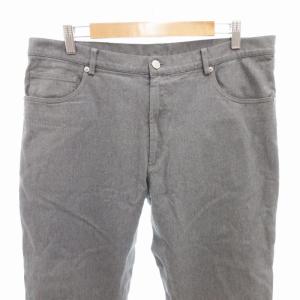 dunhill 美品 パンツ チノパン ストレート ジップフライ 52L グレー /HO