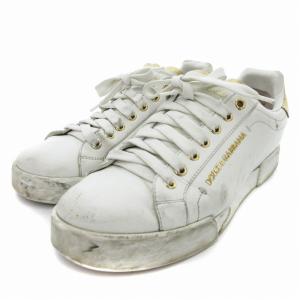 スニーカー シューズ ローカット ロゴ 38 白 ホワイト /JS