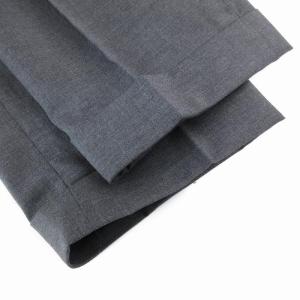 GTA IL PANTALONE スラックス パンツ スリム ウール 46 ダークグレー /OU