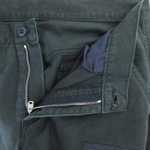 uniform experiment ワークパンツ ダブルニー チノ ririジップ 3 黒 ブラック 紺 ネイビー /OU