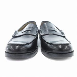 MoonStar クロ コインローファー Uチップ 27.5cm 黒 ブラック BVL540 /JS