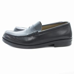 MoonStar クロ コインローファー Uチップ 27.5cm 黒 ブラック BVL540 /JS