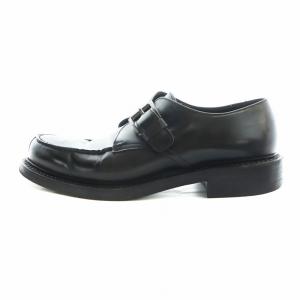 PRADA ビジネスシューズ モンクストラップ 8.5 ブラック