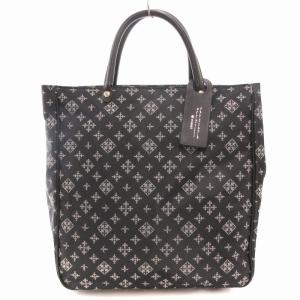 トートバッグ ハンド モノグラム 黒 ブラック 白 ホワイト /UD GY04