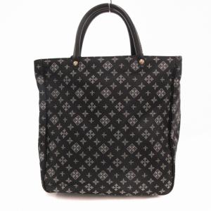russet トートバッグ ハンド モノグラム 黒 ブラック 白 ホワイト /UD GY04