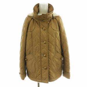 キルティングジャケット フード付き 中綿 40 M ベージュ /MW GY09