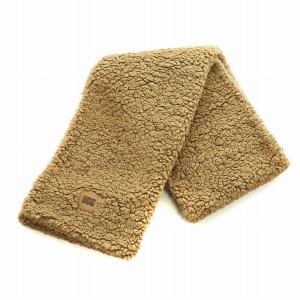 シェルパ オーバーサイズ マフラー SHERPA OVERSIZED SCARF ストール ボア ロゴ